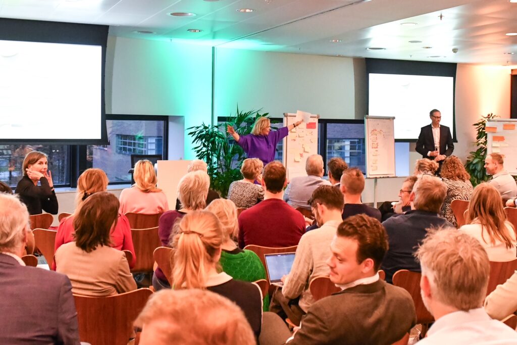 Gerdie Schreuders dagvoorzitter LVVN/NextGreen dagvoorzitter