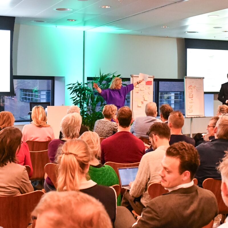 Gerdie Schreuders dagvoorzitter LVVN/NextGreen dagvoorzitter